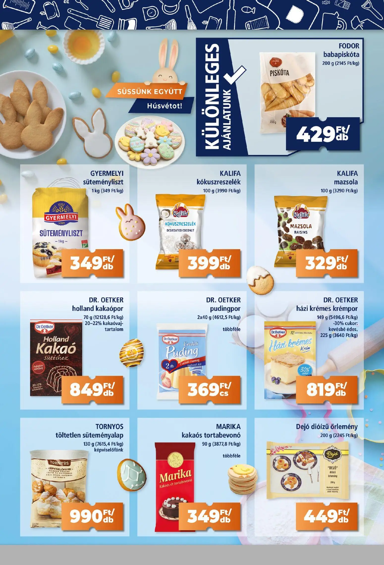 Goods Market akciós ujság - amely érvényes a következő dátumtól: 19.03.2026 | Oldal: 7 | Termékek: Puding, Pudingpor, Tortabevonó, Cukor