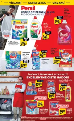 Albert leták - Hypermarket od 23.07.2025 | Strana: 45 | Produkty: Tablety do myčky, Čistič myčky, Wc blok, Wc