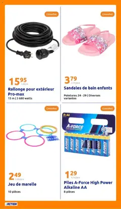  | Page: 26 | Produits: Piles, Sandales