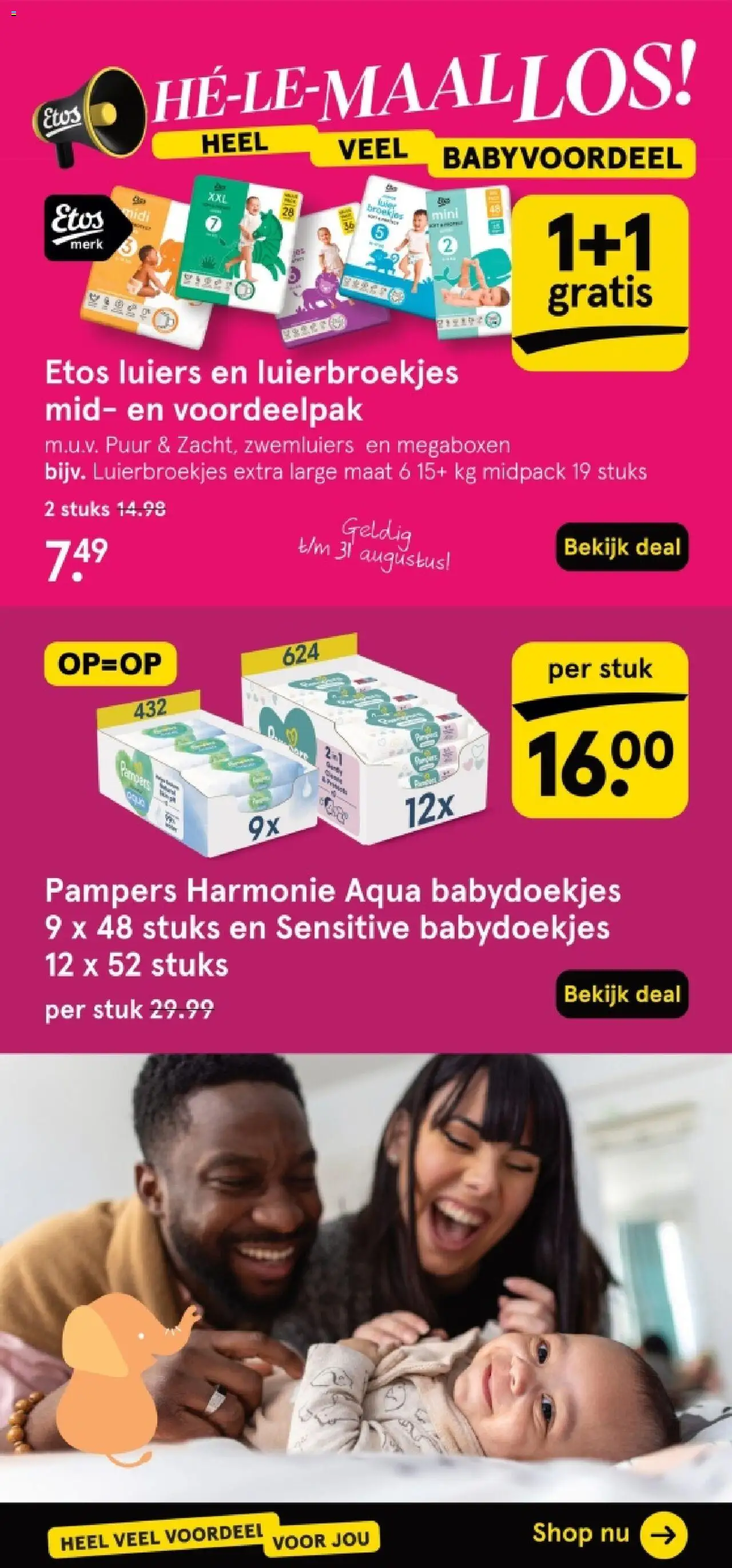  | Pagina: 80 | Producten: Pampers, Babydoekjes, La