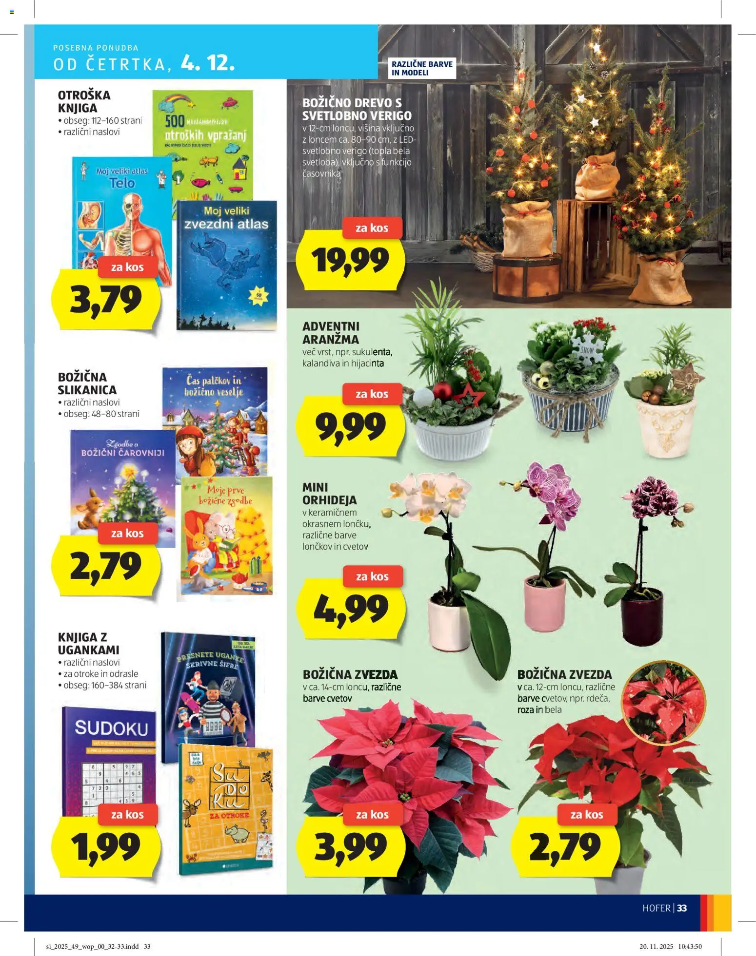 Hofer SI katalog | vrijedi od 27.11.2025 | Stranica: 33 | Proizvodi: Orhideja