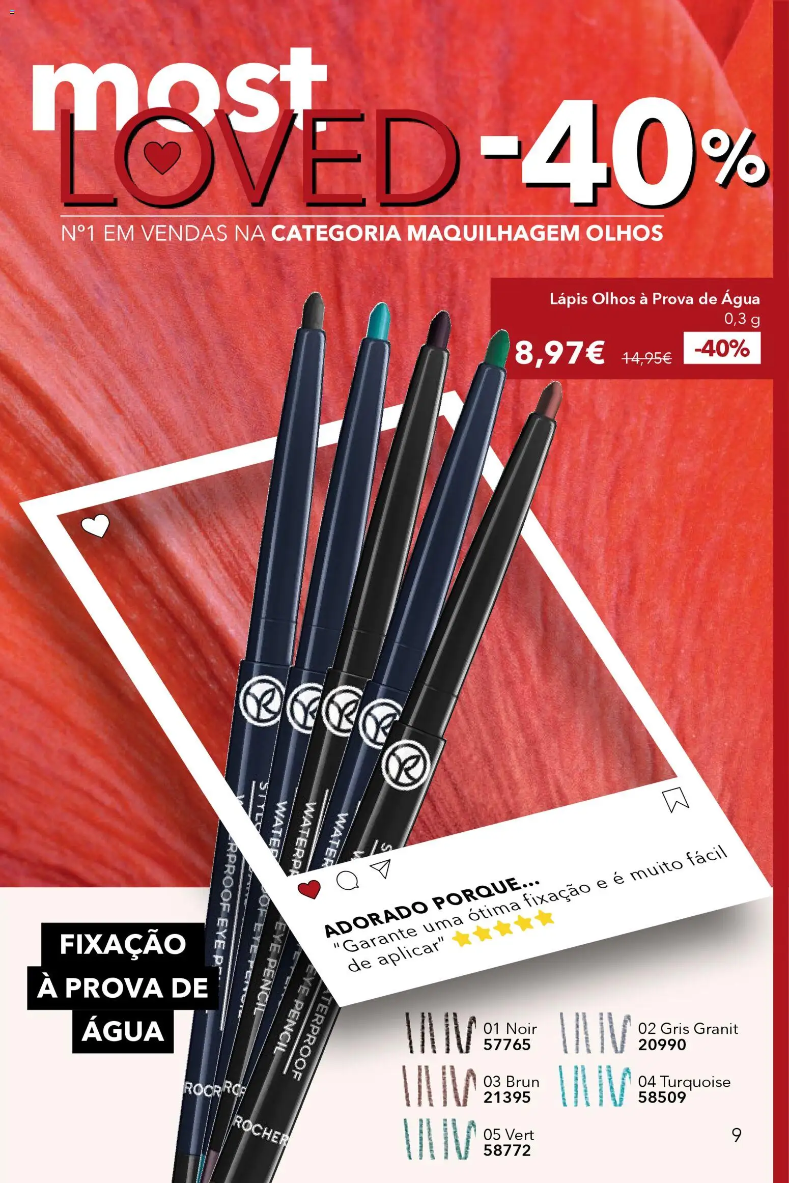 Yves Rocher catálogo 1 │ válido de 31.12.2025 | Página: 9 | Produtos: Agua, Maquilhagem