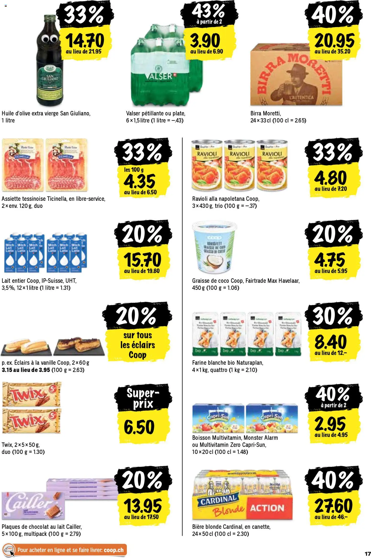 Coop - Les actions de la semaine – gültig ab 11.12.2025 | Seite: 17 | Produkte: Twix