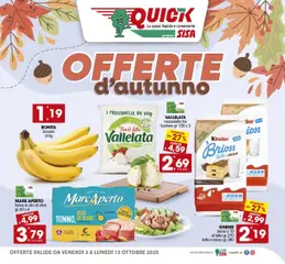 Anteprima del volantino SISA Quick catalogo valido a partire dal 03.10.2025