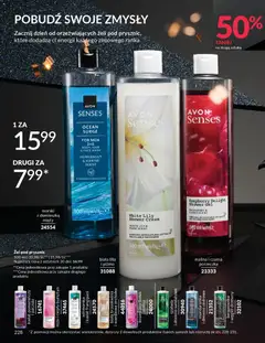 Pogląd oferty "Avon Black Friday" - ważna od 01.11.2025 | Strona: 228 | Produkty: Brzoskwinia, Porzeczka, Prysznic, Sól