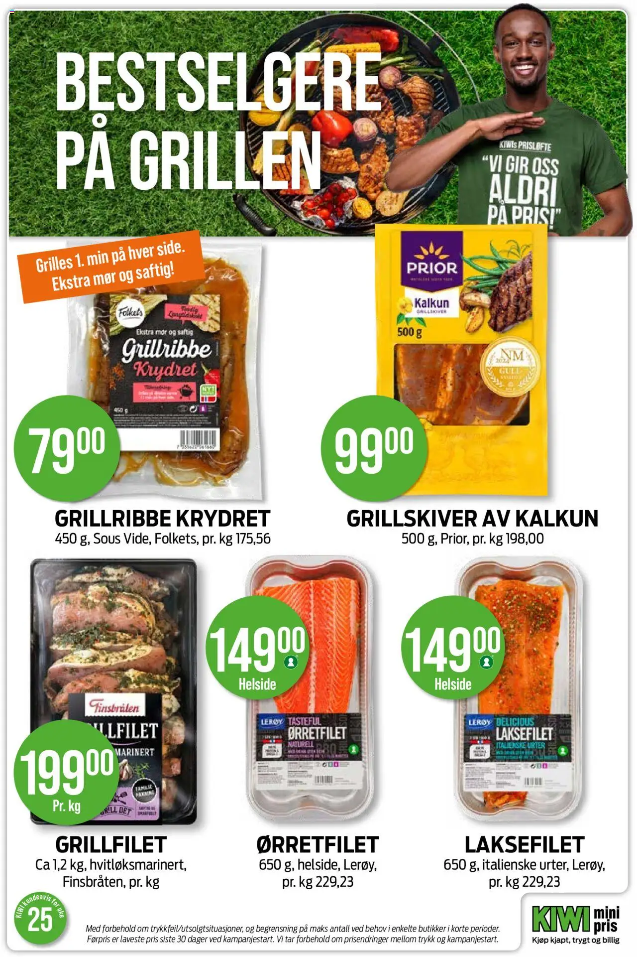  | Side: 3 | Produkter: Lasagneplader, Urter, Grill, Kalkun