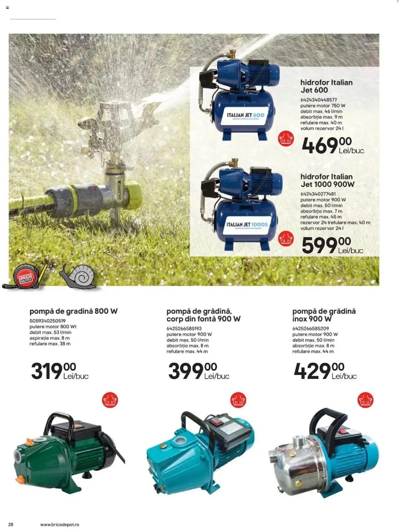 Brico Depot catalog - Transformă-ți curtea în povestea ta de vară – valabil de la 23.05.2025 | Pagină: 28