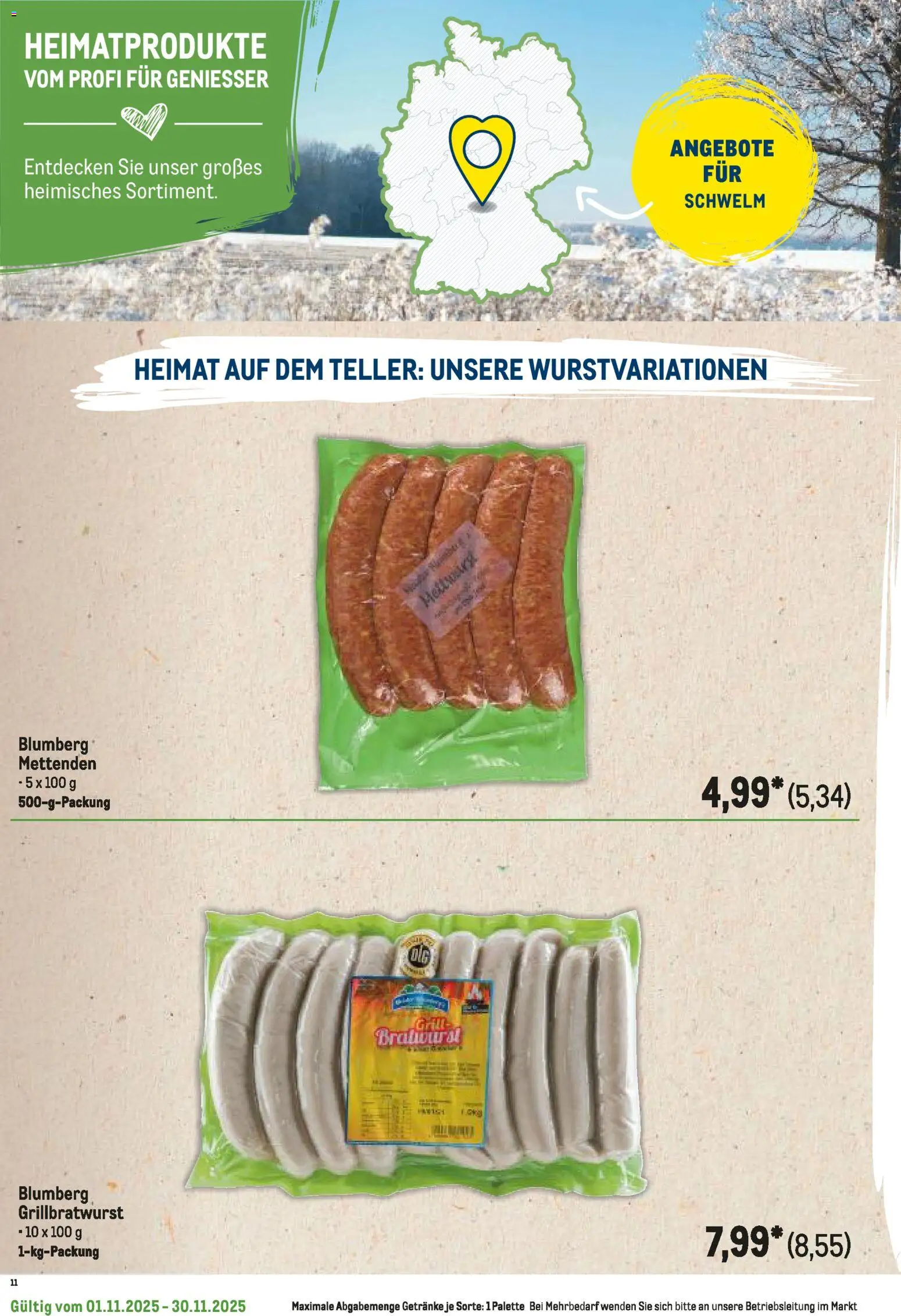 Metro Regionaler Flyer – gültig ab 01.11.2025 | Seite: 22