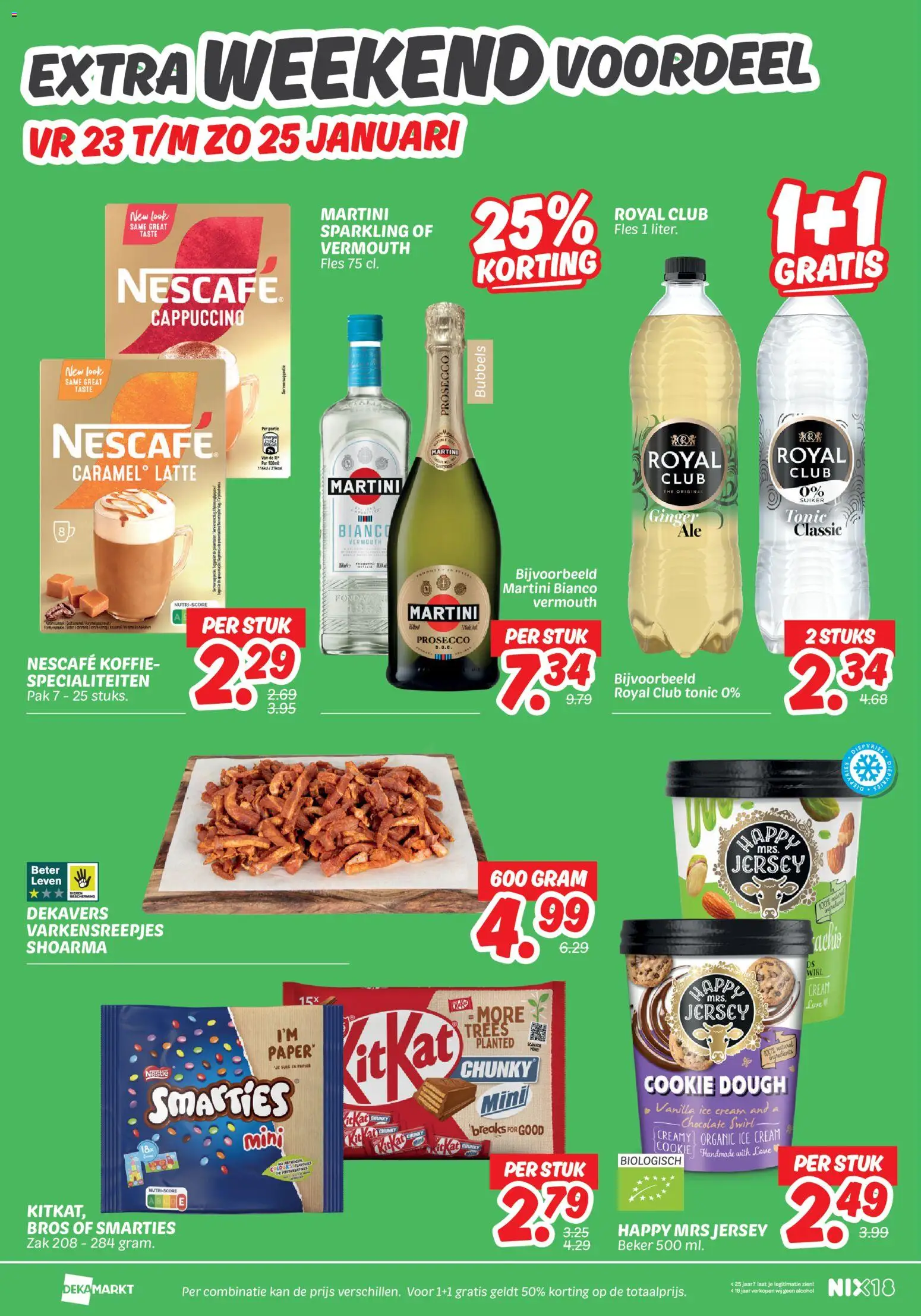 {H1} | Pagina: 28 | Producten: Koffie, Beker, Zak, Nescafe