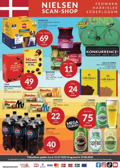 Eksempel på tilbudsavis Nielsen Discount - Tilbudsavis fra butik Nielsen Discount gyldig fra 30.07.2025