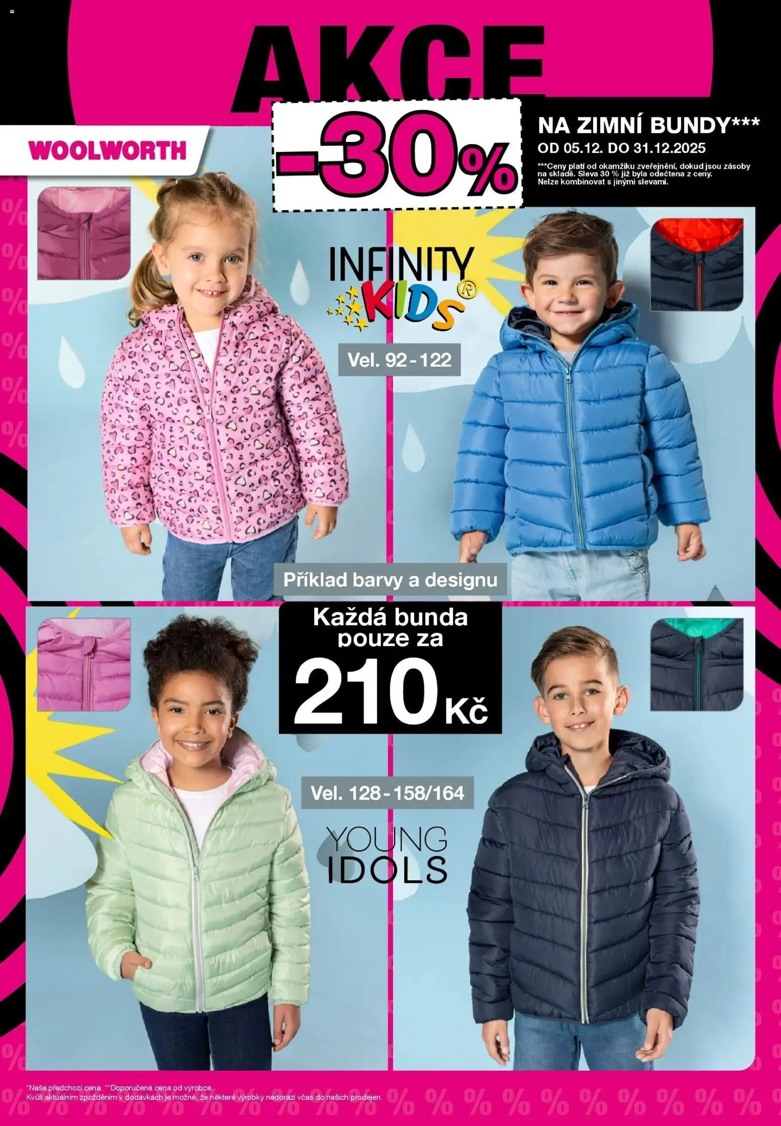 Woolworth leták od 12.12.2025 | Strana: 28 | Produkty: Bunda, Zimní bundy, Bundy, Barvy