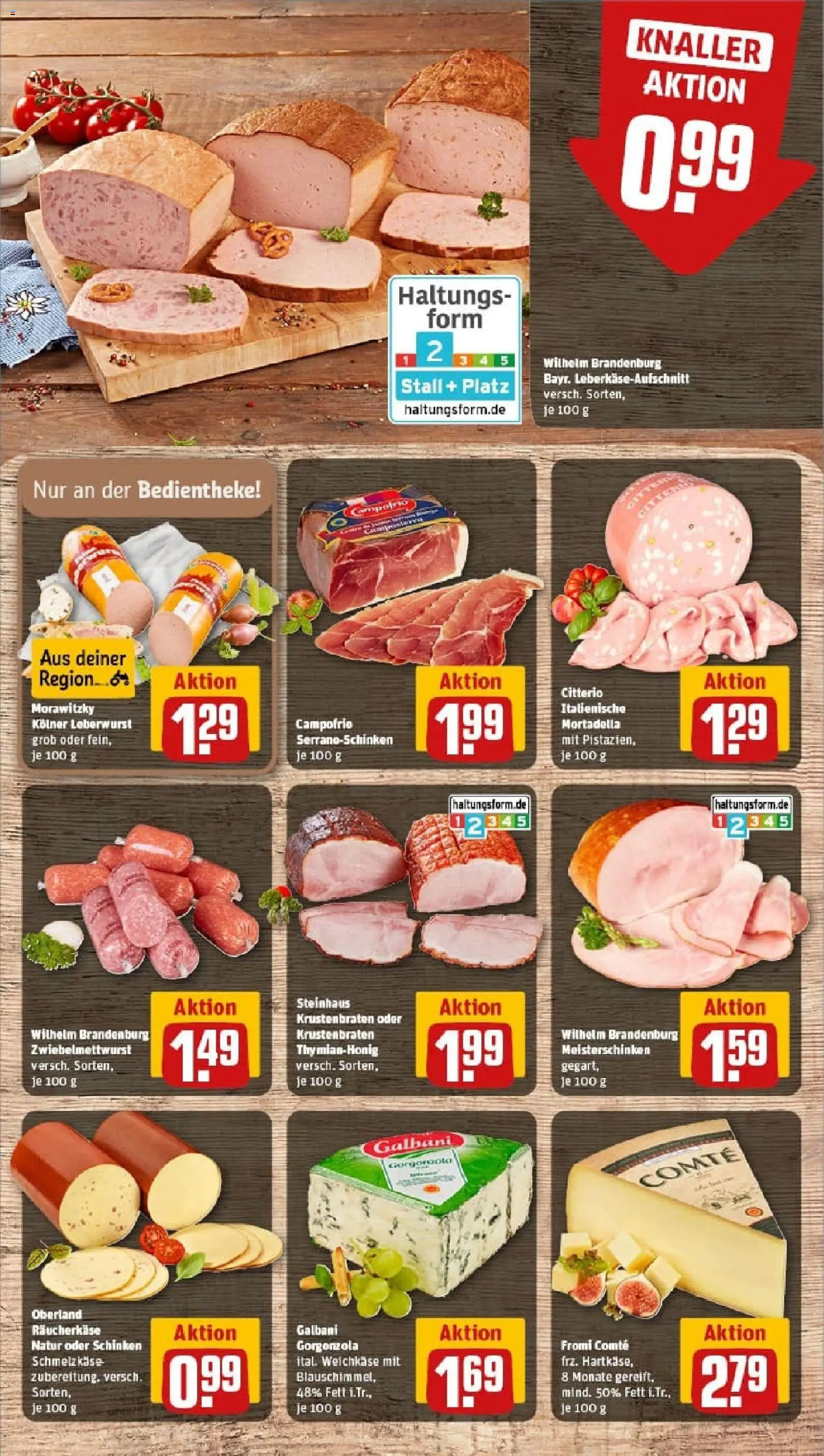 Rewe prospekt Erkelenz / Gerderath	 – gültig ab 26.10.2025 | Seite: 11 | Produkte: Krustenbraten, Schinken, Morawitzky