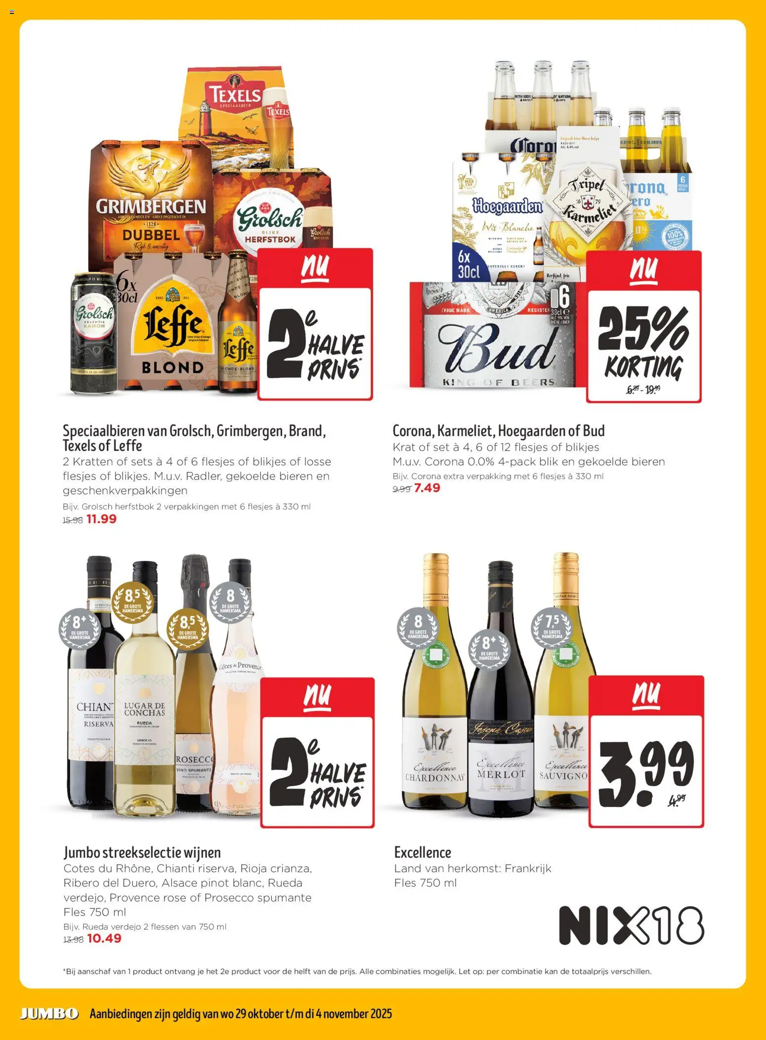 {H1} | Pagina: 18 | Producten: Bier, Kan, Fles