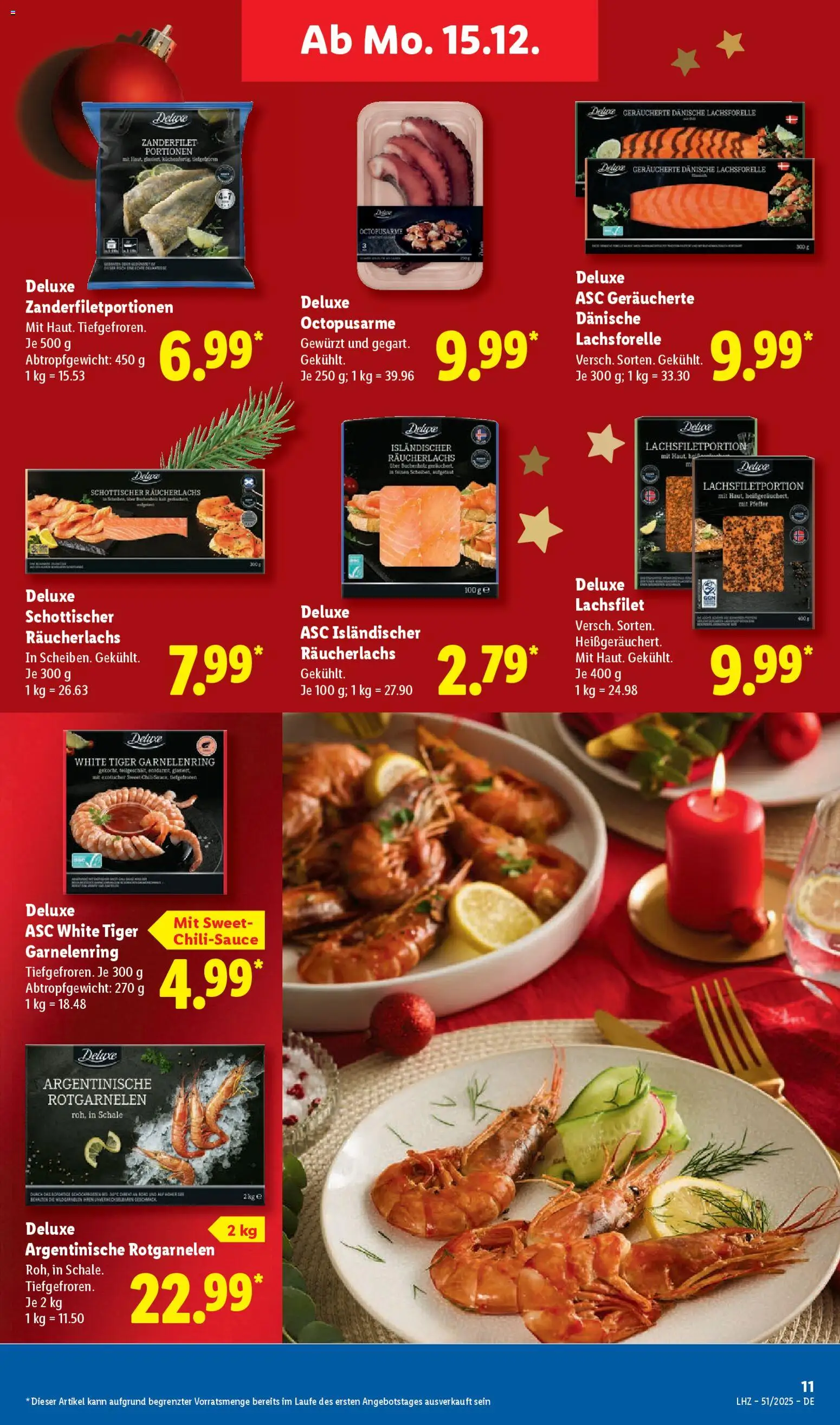 Lidl Prospekt Stuttgart-Mitte – gültig ab 15.12.2025 | Seite: 21 | Produkte: Räucherlachs, Pfeffer, Hella, Chili