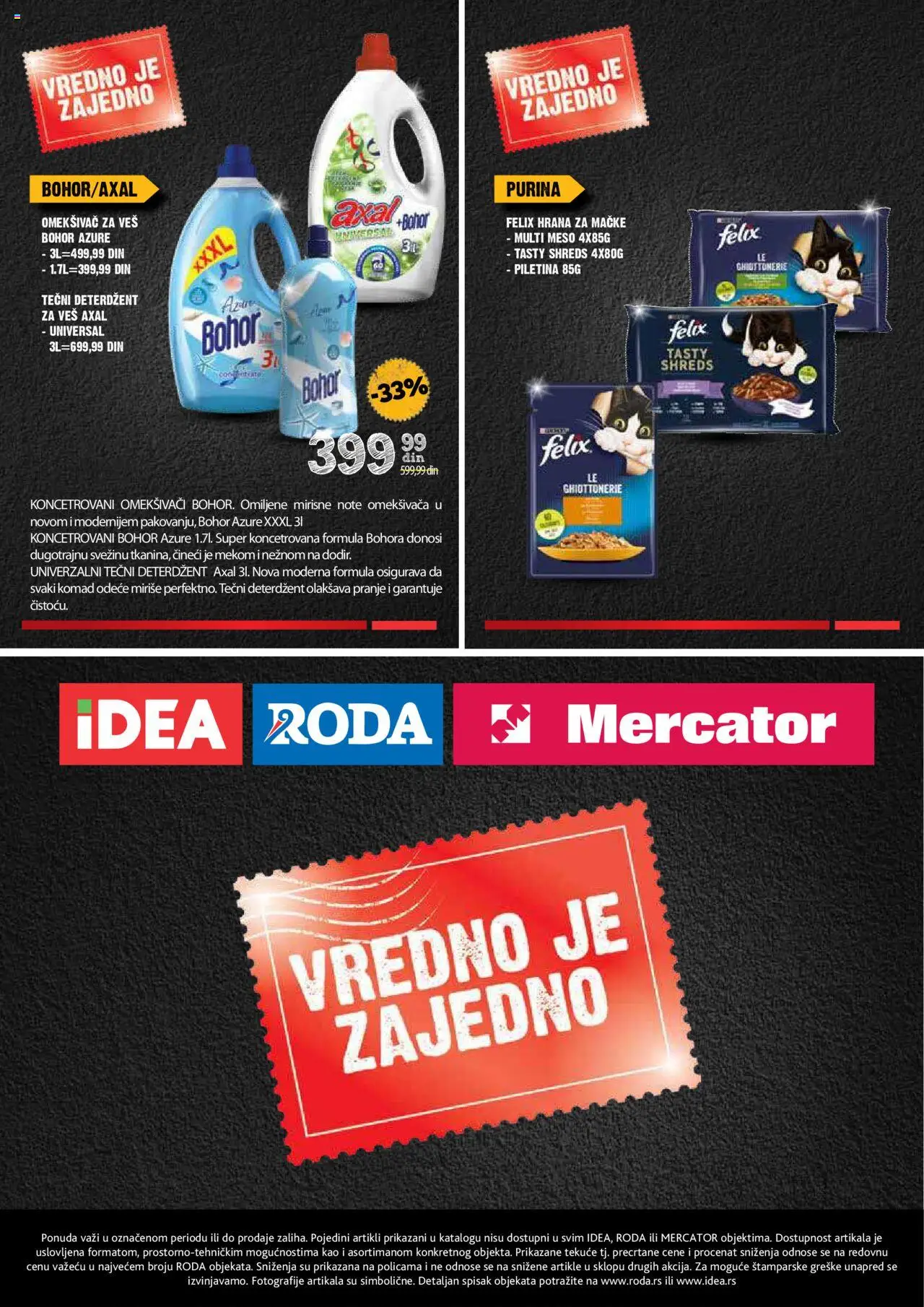 Roda katalog - važi od 21.08.2025 | Strana: 24 | Proizvode: Deterdžent, Tečni deterdžent, Hrana za mačke, Piletina