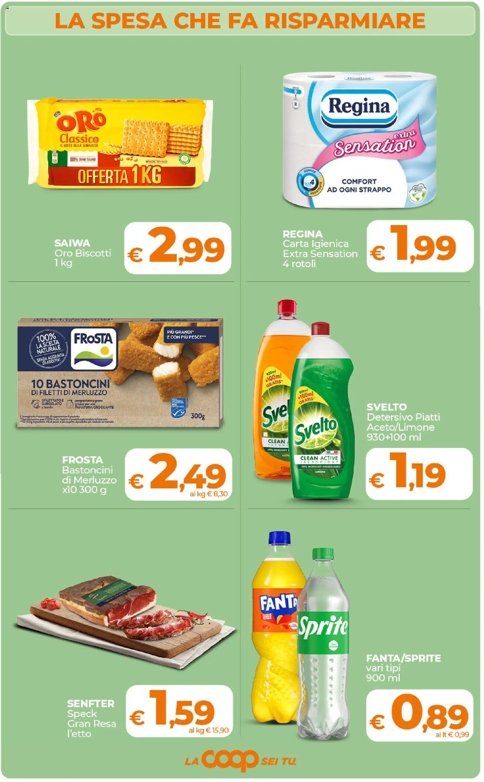 Volantino Ipercoop del 27.01.2026 | Pagina: 3 | Prodotti: Carta igienica, Pesce, Merluzzo, Limone