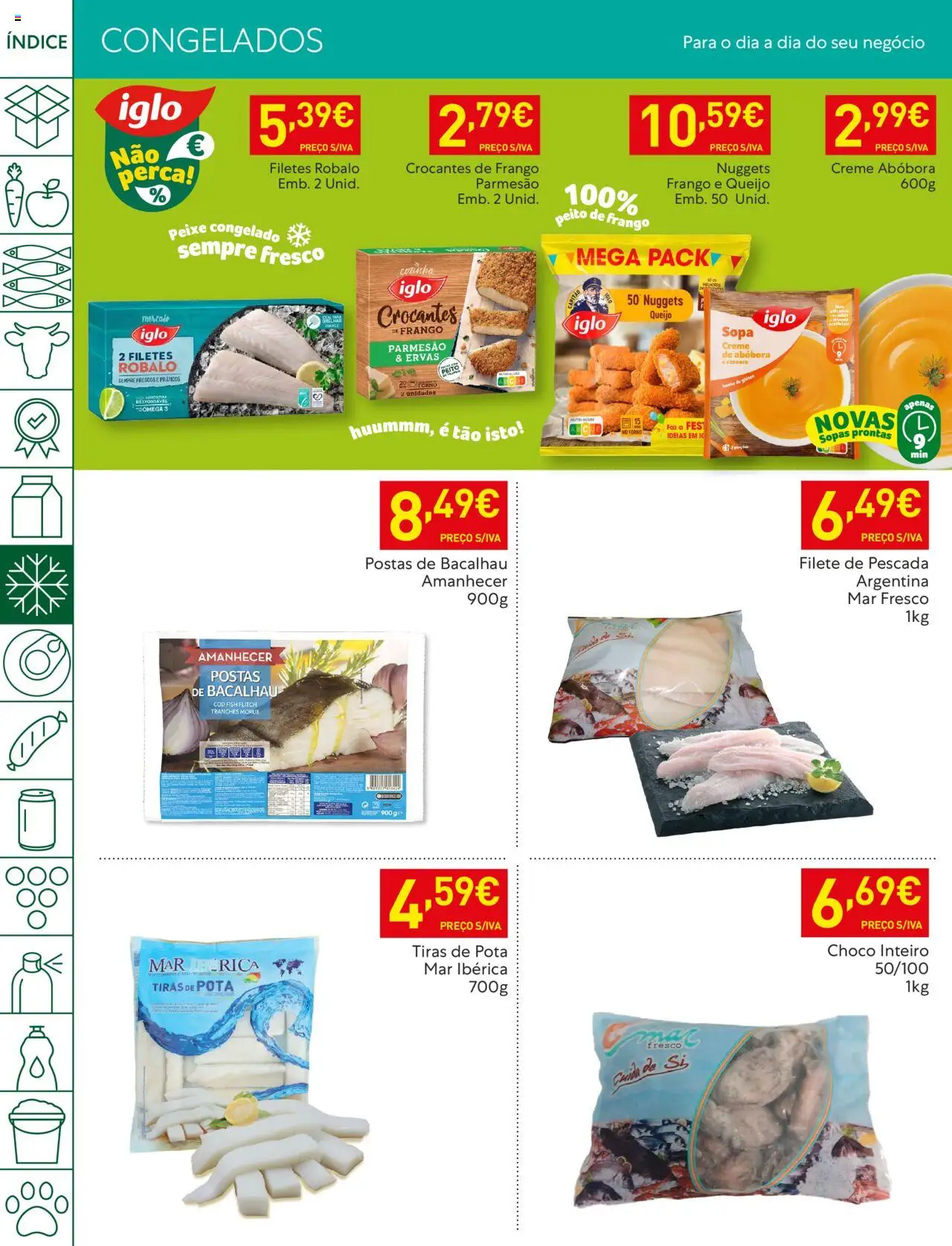 Recheio folheto │ válido de 22.07.2025 | Página: 20 | Produtos: Frango, Queijo, Cenoura, Creme