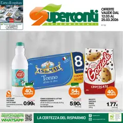 Anteprima del volantino Superconti volantino valido a partire dal 12.03.2026