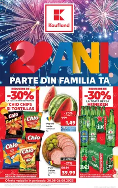 Catalog Kaufland - Slatina – previzualizare al pliantului de la Kaufland valabil de la 20.08.2025