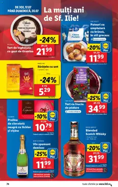 Catalog Lidl – valabil de la 14.07.2025 | Pagină: 74