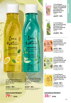 Oriflame erbjudanden 05/26 - Förhandsvisning av reklamblad från butik Oriflame aktuell från 01.04.2026 | Sida: 125 | Produkter: Avocado, Mask, Äpple, Papaya