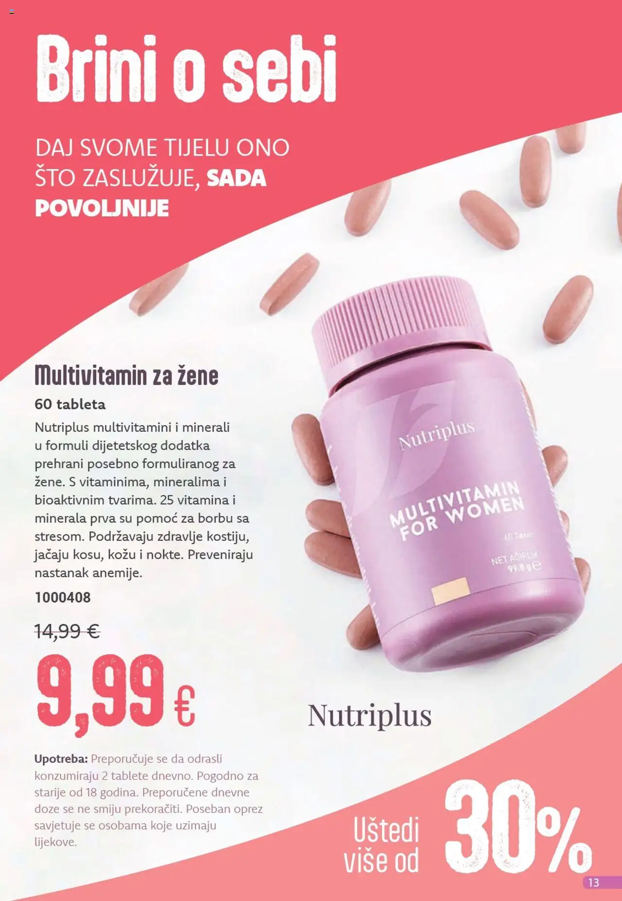 Farmasi katalog | vrijedi od 01.07.2025 | Stranica: 13 | Proizvodi: Tablet, Tableta