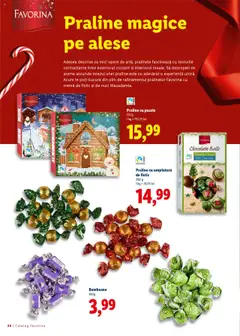 Ofertele Lidl valabile de la 16.10.2025 | Pagină: 34 | Produse: Praline, Cremă, Bomboane, Nuci
