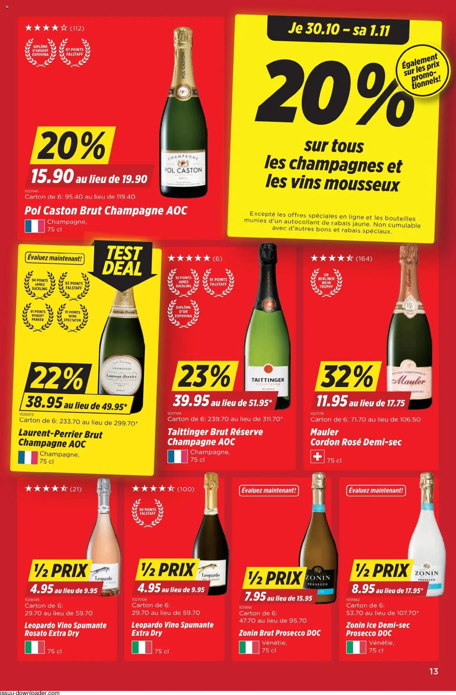 Denner Aktionen FR – gültig ab 28.10.2025 | Seite: 13