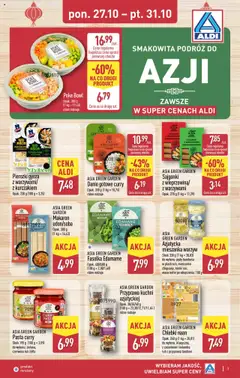Pogląd oferty "Aldi Gazetka - Tydzień Azjatycki" - ważna od 27.10.2025