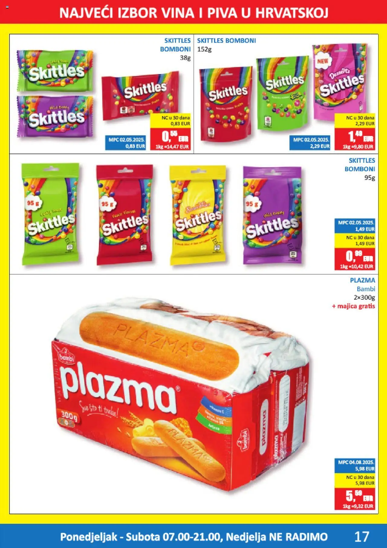 Vrutak katalog | vrijedi od 11.08.2025 | Stranica: 17 | Proizvodi: Bomboni, Majica