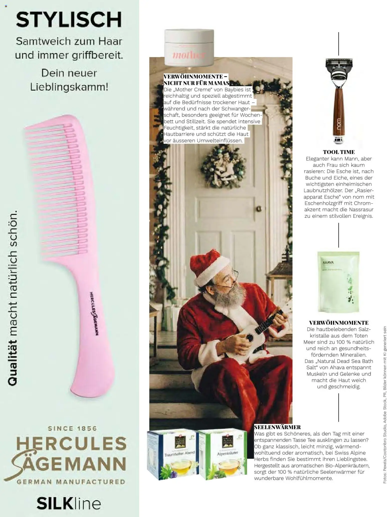 Müller Magazin – gültig ab 14.11.2025 | Seite: 46 | Produkte: Tee, Bilder, Creme, Rasierapparat