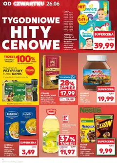 Kaufland gazetka od 26.06.2025 | Strona: 6 | Produkty: Olej, Kawa, Makaron, Pieprz
