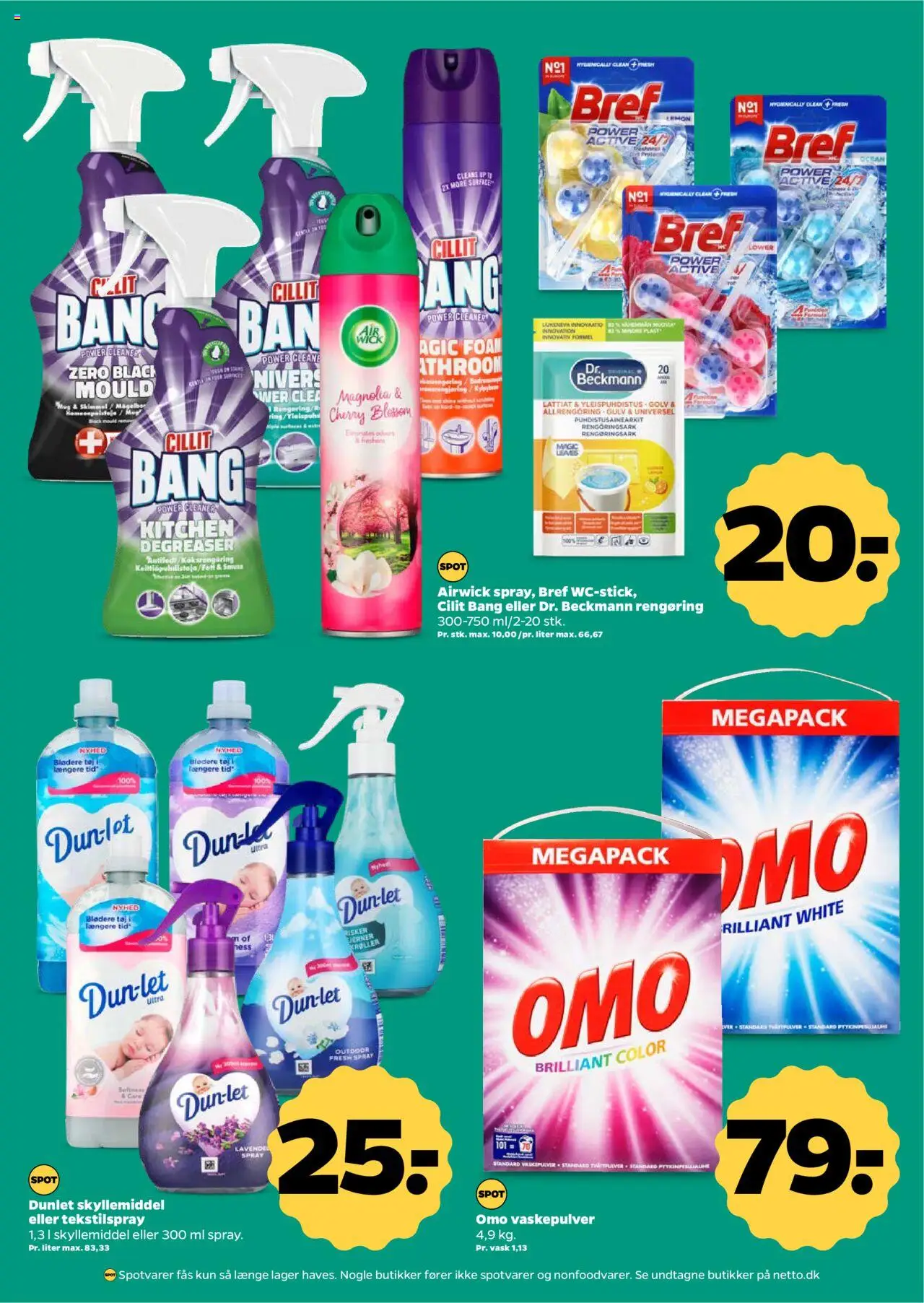 Netto tilbudsavis – gyldig fra 27.09.2025 | Side: 27 | Produkter: Te, Vaskepulver, Cherry, Tøj