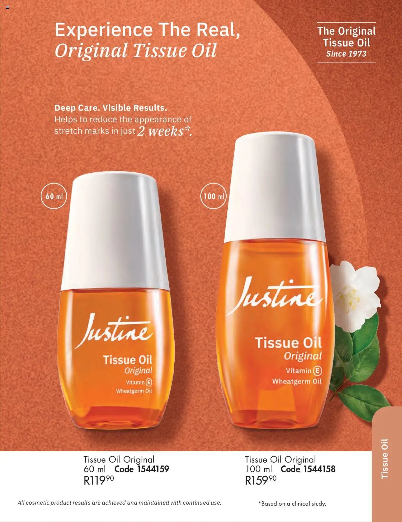 New Justine catalogue – valid from 01.10.2025 | Page: 91 | Products: Tissue oil, Oil
