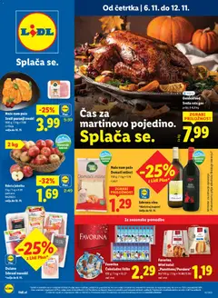 Lidl katalog akcije – veljaven od 06.11.2025