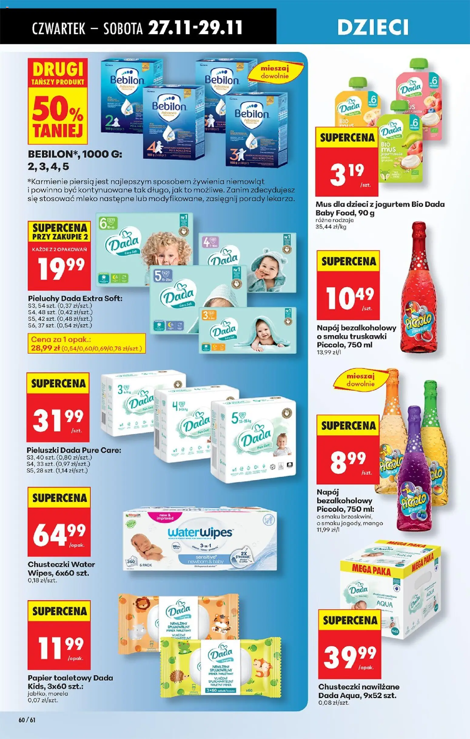 Biedronka Black Friday od 27.11.2025 | Strona: 76 | Produkty: Mango, Papier toaletowy, Mleko, Truskawki