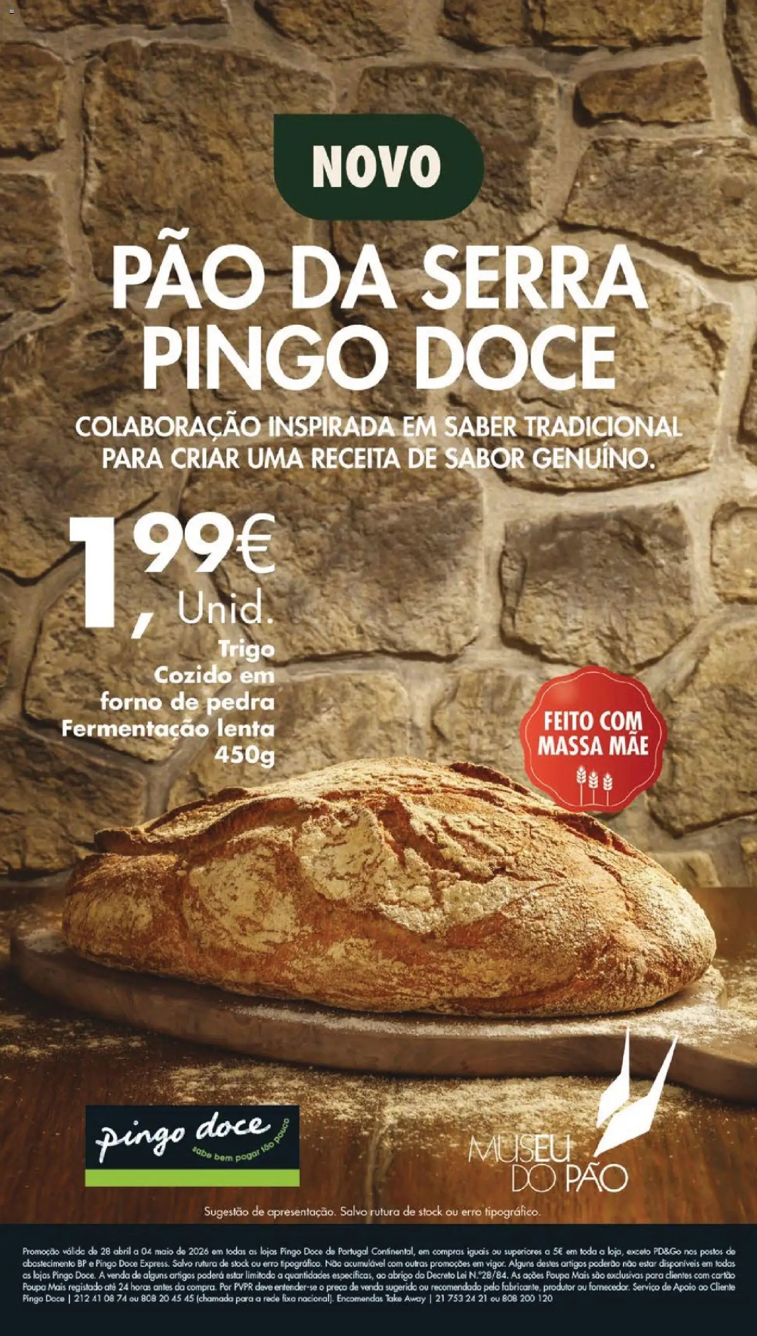 Pingo Doce folheto │ válido de 28.04.2026 | Página: 54 | Produtos: Forno, Pão, Massa