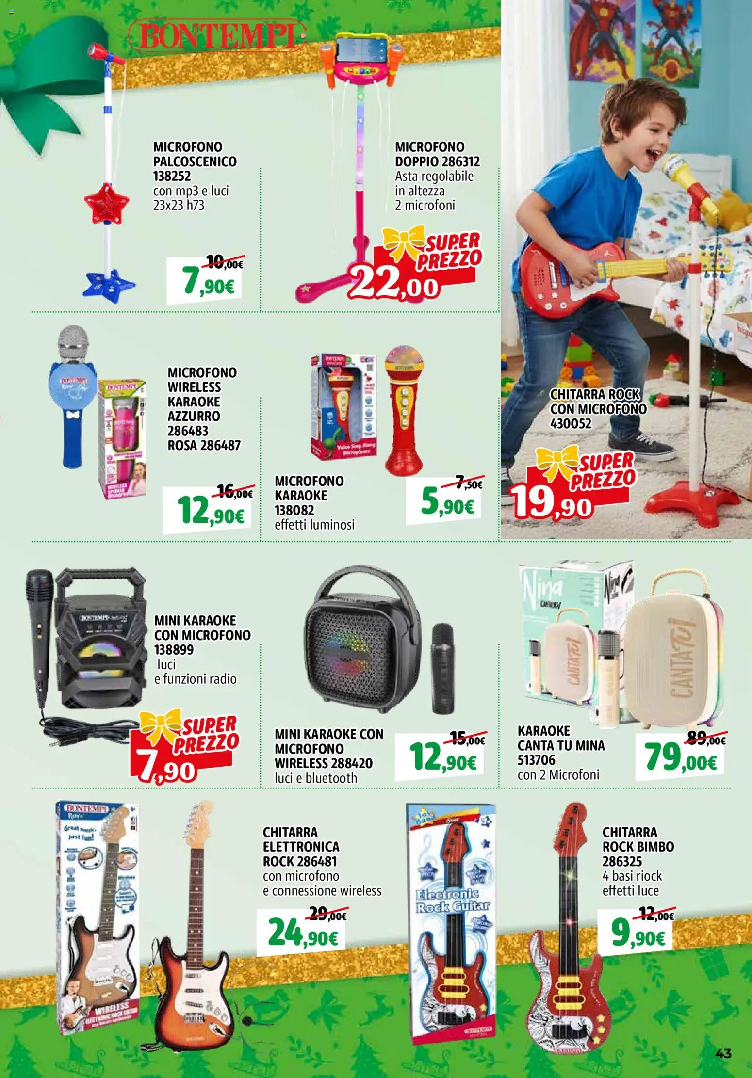 Volantino Orizzonte del 27.11.2025 | Pagina: 43 | Prodotti: Radio, MP3, Microfono