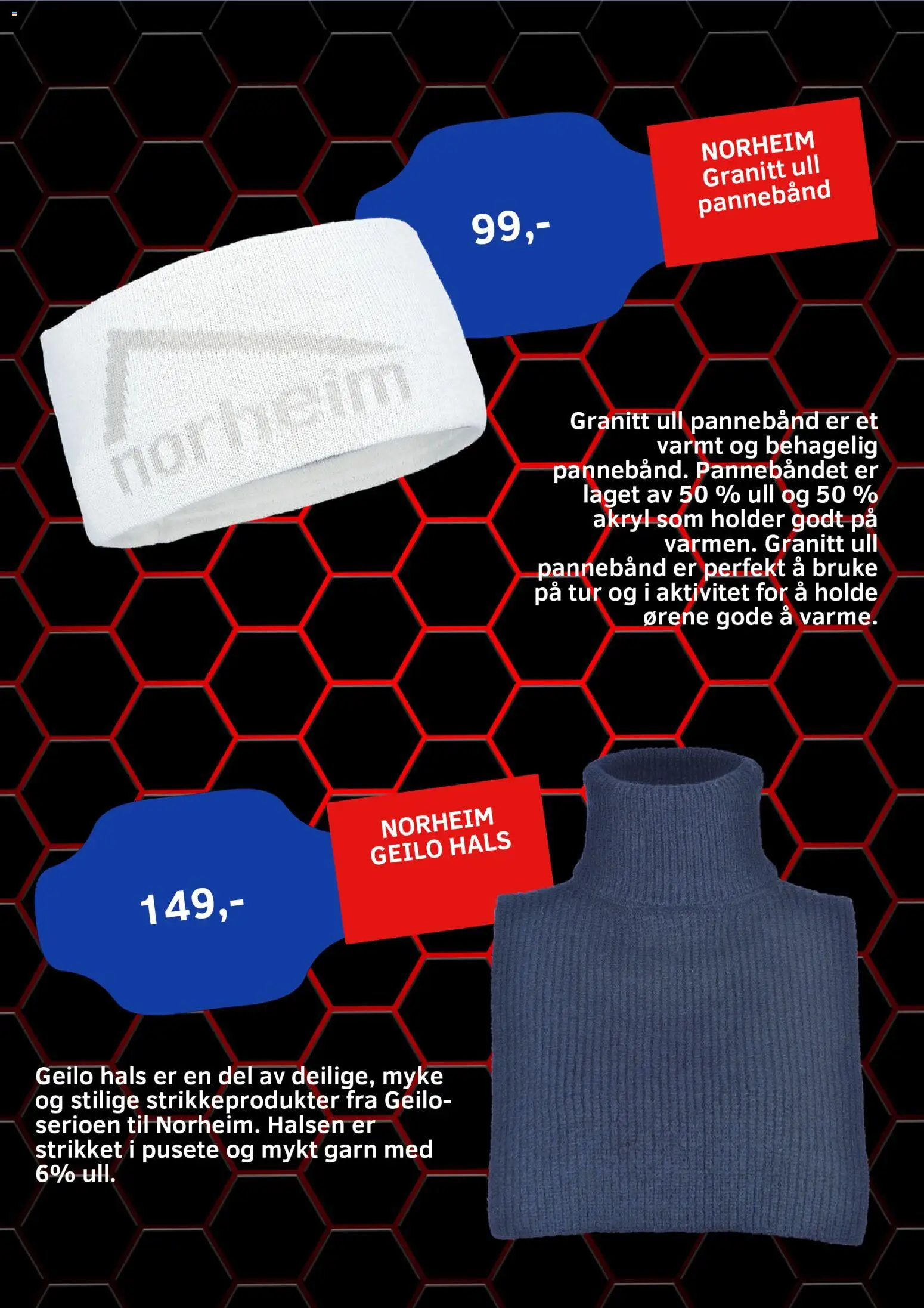 {H1} | Side: 3 | Produkter: Pannebånd