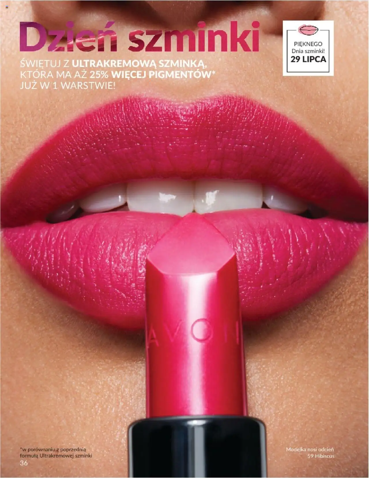 Avon Katalog 07 2025 od 01.07.2025 | Strona: 36 | Produkty: Szminka