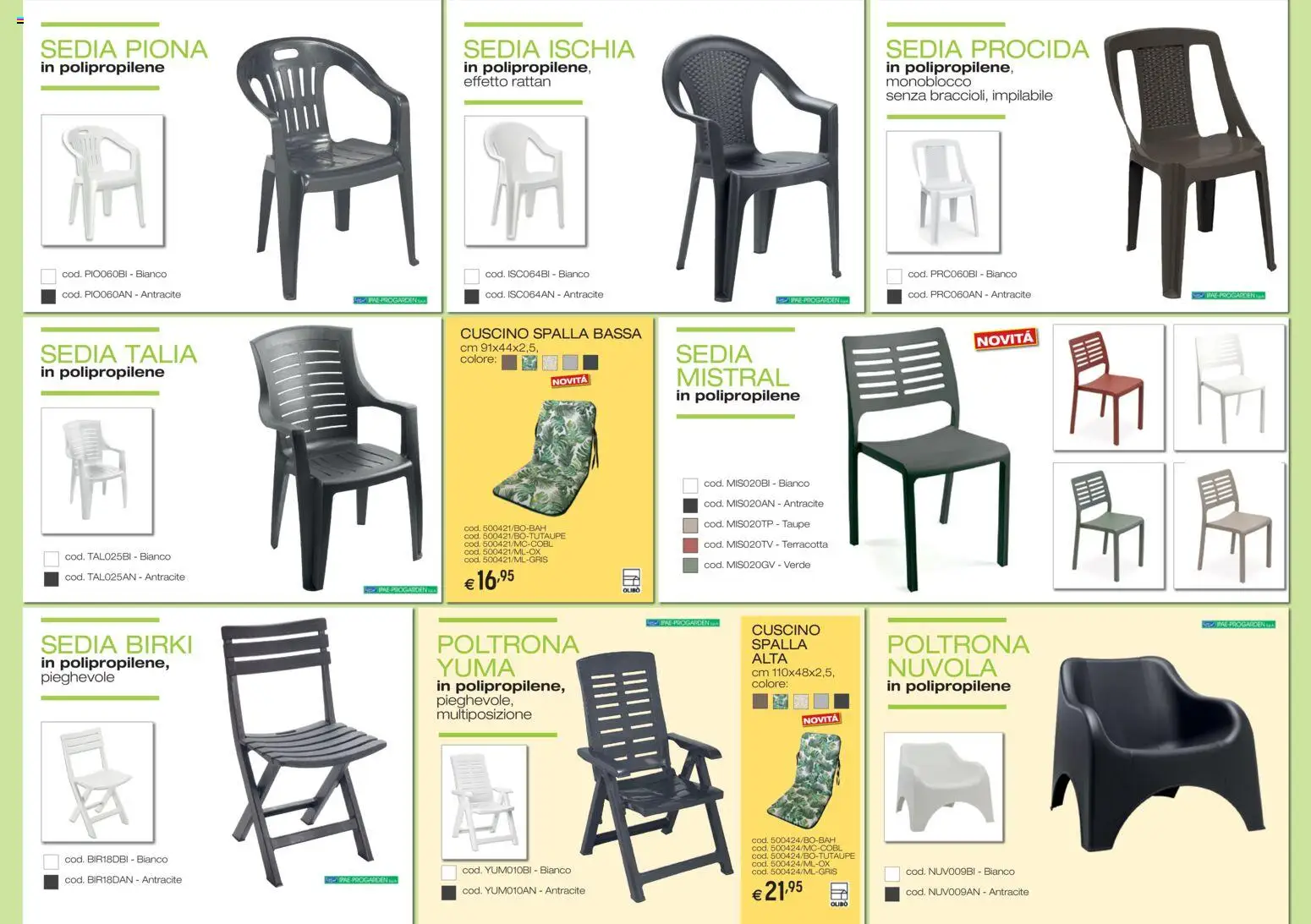 Volantino Brico OK del 05.03.2026 | Pagina: 19 | Prodotti: Cuscino, Poltrona, Sedia