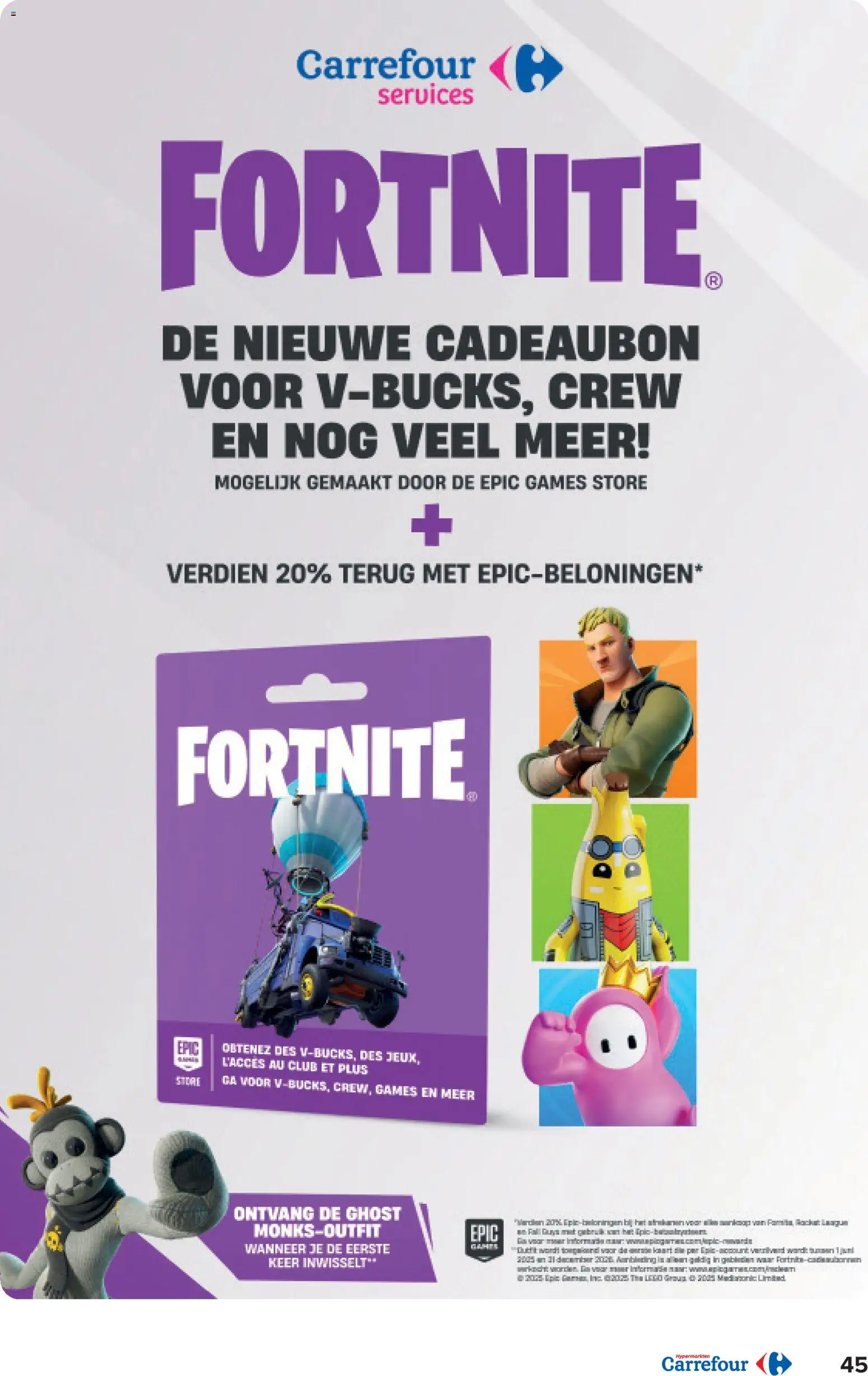 {H1} | Pagina: 45 | Producten: Cadeaubon