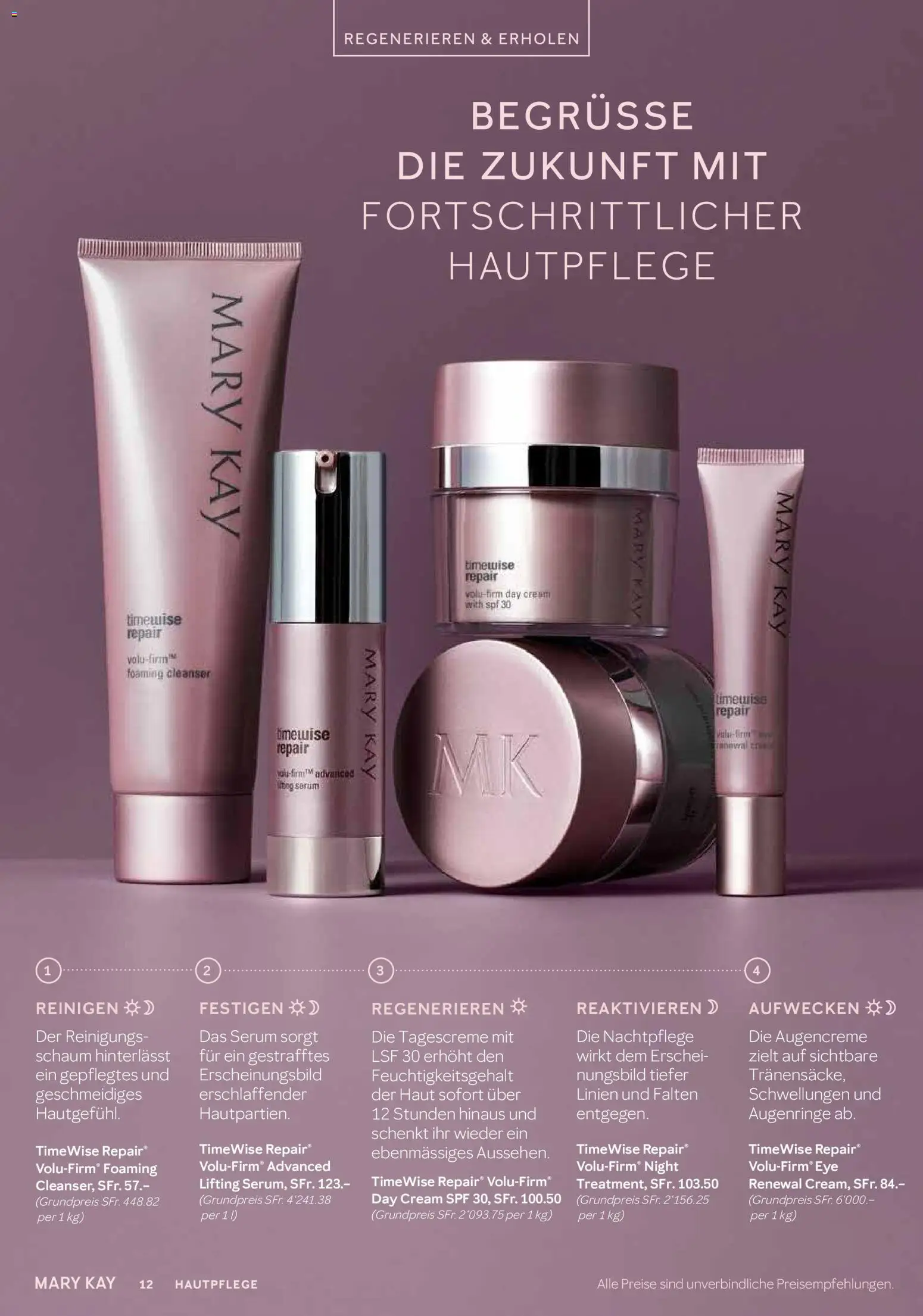 Mary Kay Aktionen – gültig ab 16.01.2026 | Seite: 12 | Produkte: Serum, Tagescreme