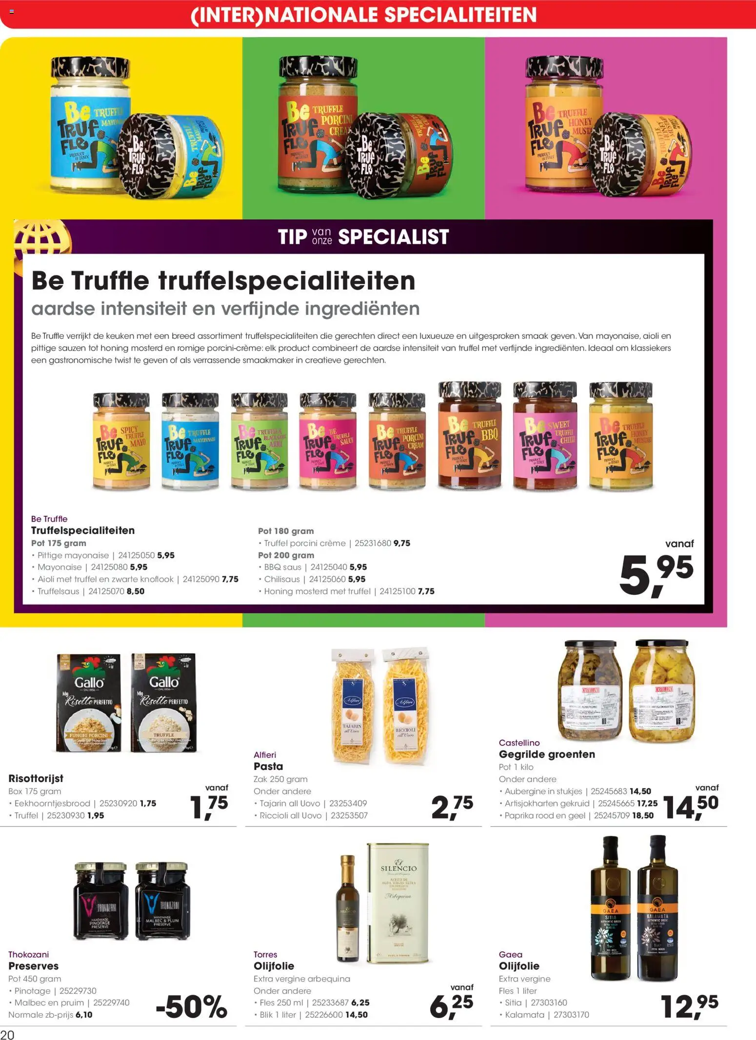 {H1} | Pagina: 20 | Producten: Kész piskótalap, Box, Knoflook, Crème