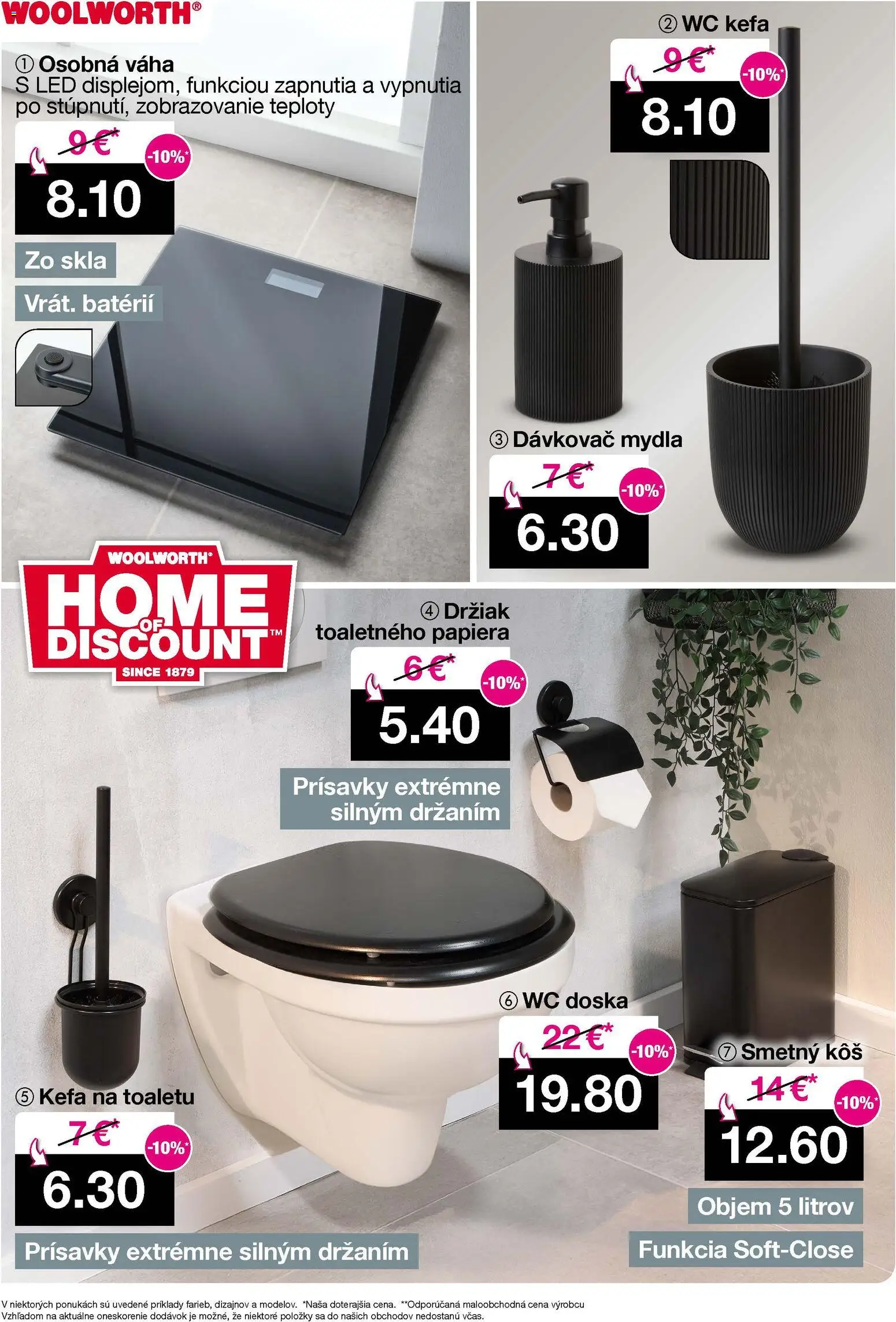 Nové Woolworth akcie – leták je platný od 21.11.2025 | Strana: 17 | Produkty: Led, Kôš, Kefa, Váha