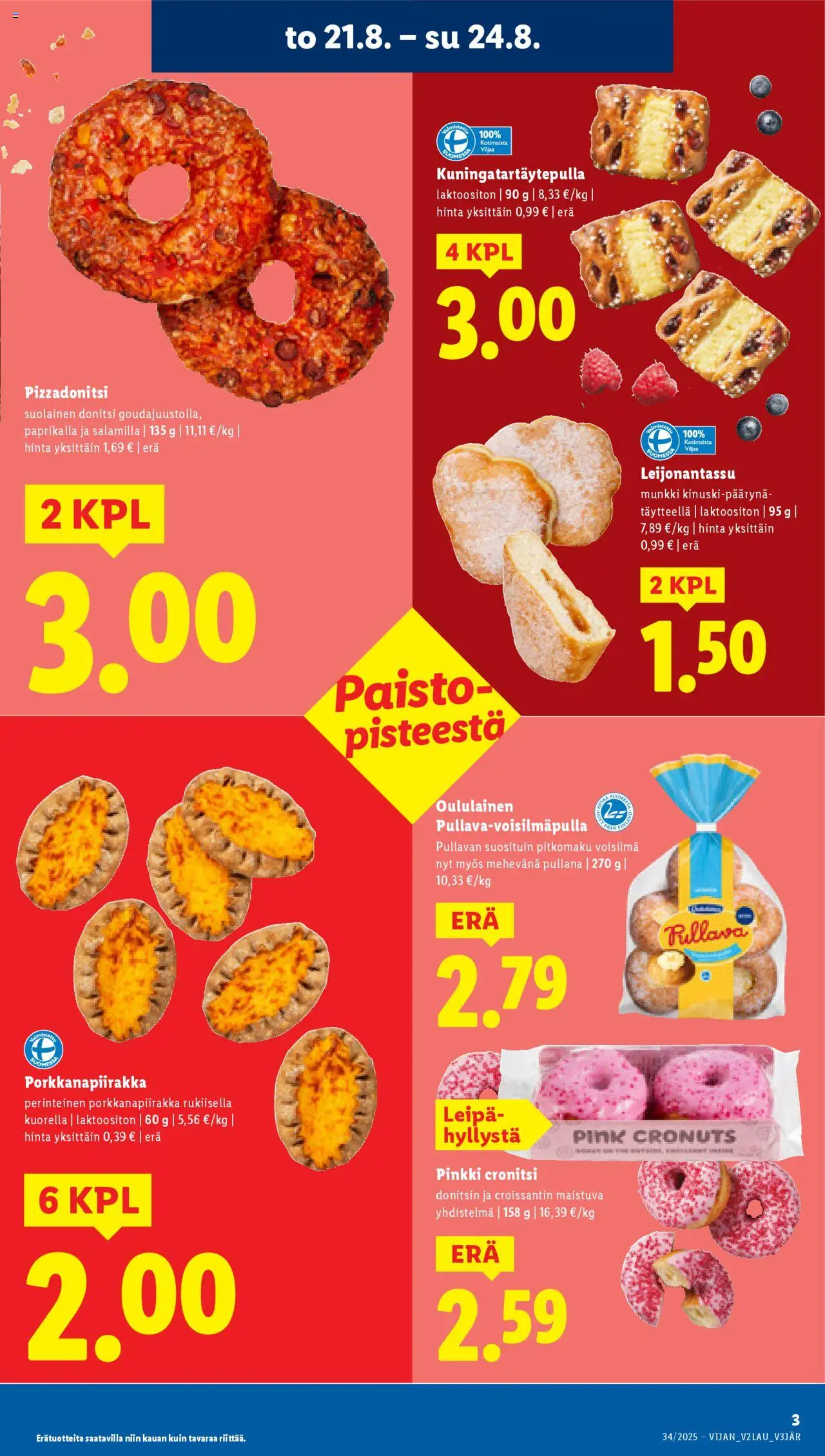  | Sivu: 5 | Tuotteet: Paprika, Leipä