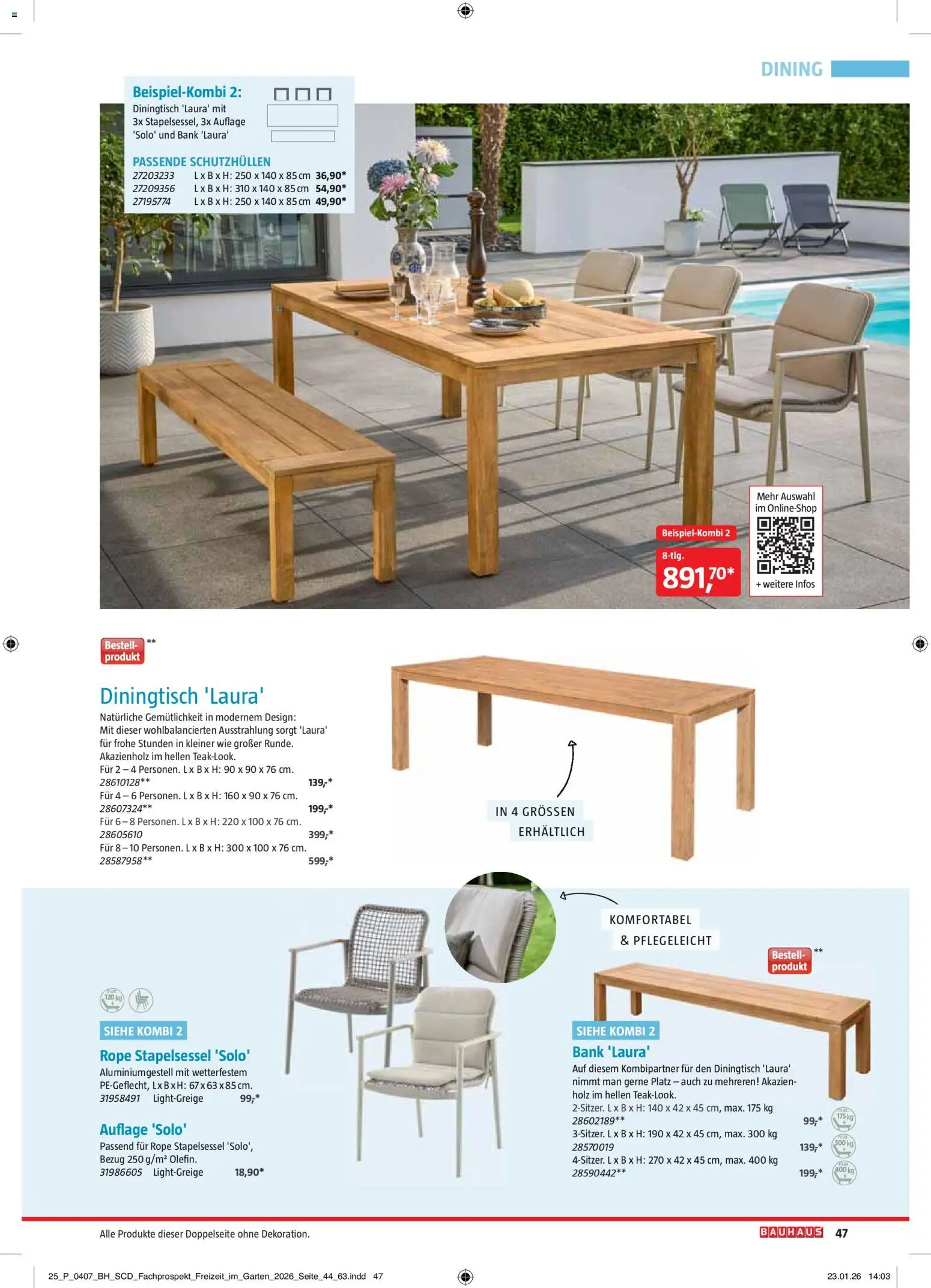 Bauhaus Freizeit im Garten gültig ab 01.05.2026 | Seite: 47