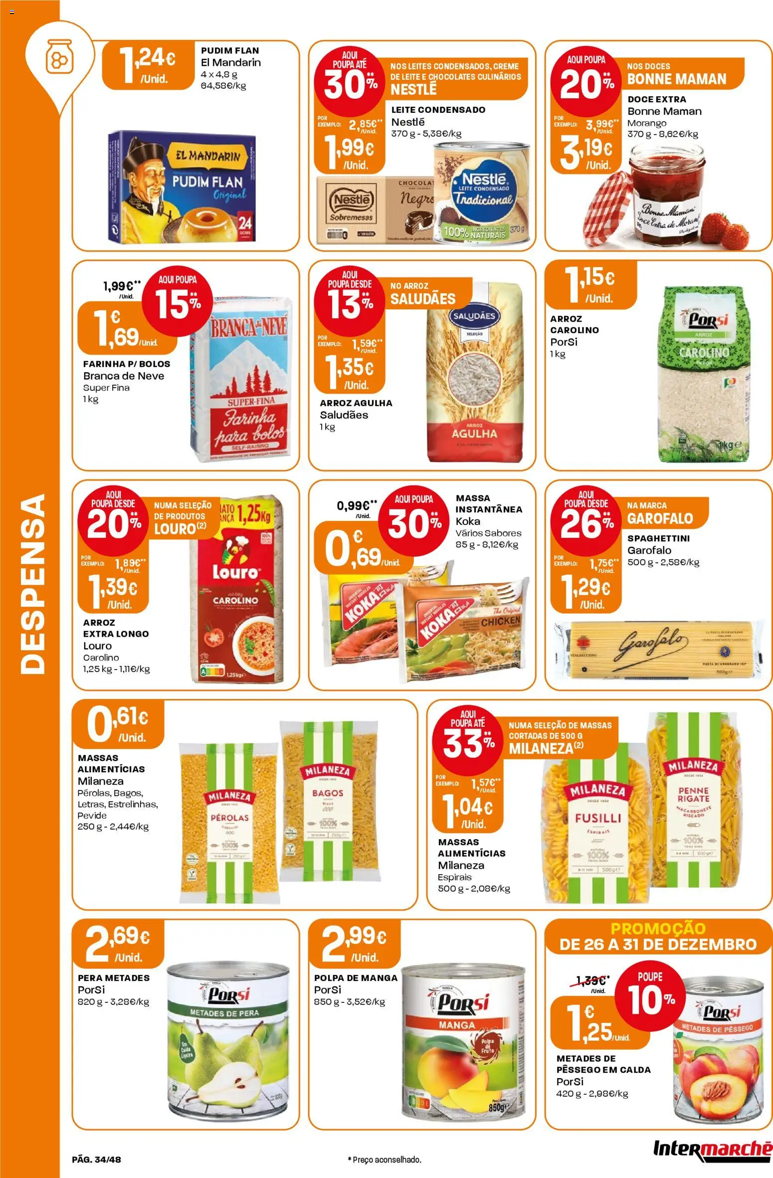 Intermarché folheto │ válido de 26.12.2025 | Página: 34
