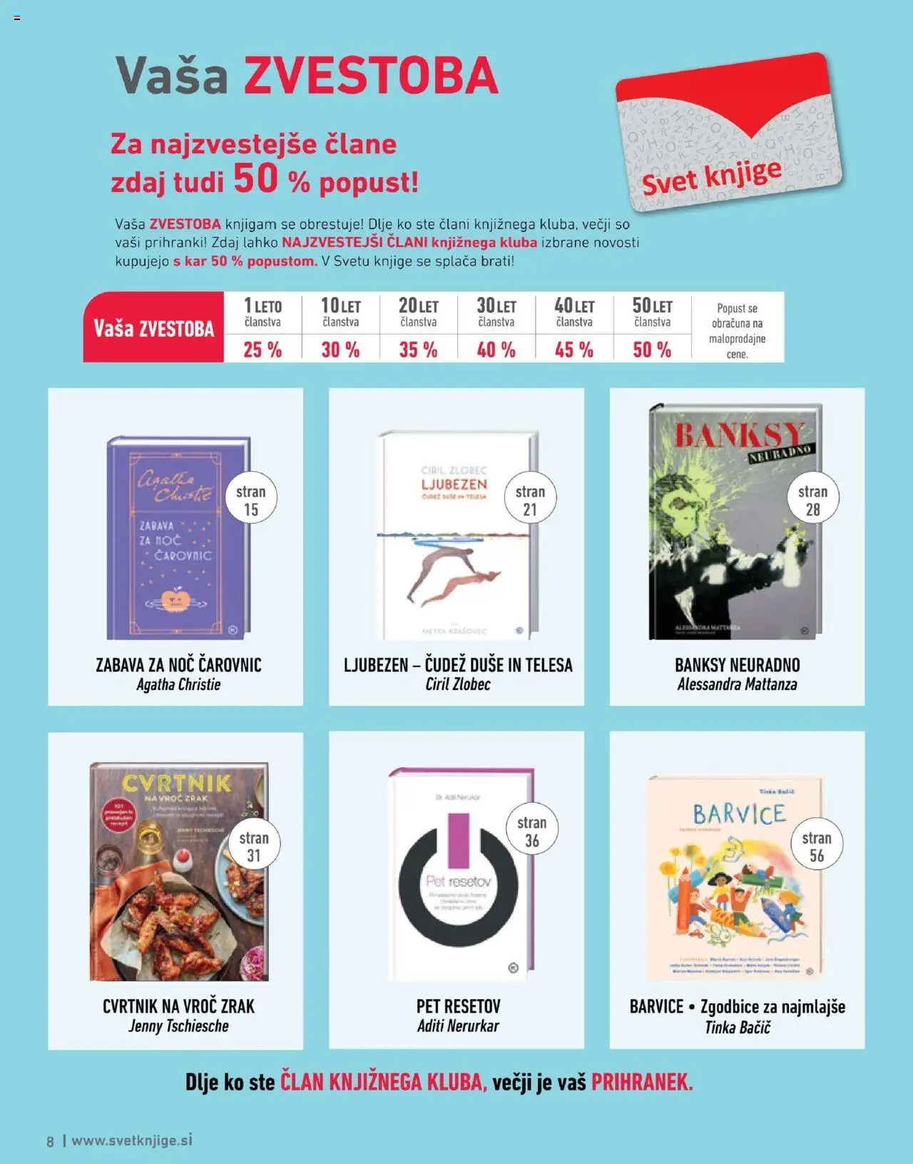 Novi Svet knjige katalog ponudbe – veljaven od 01.10.2025 | Stran: 8 | Izdelki: Barvice