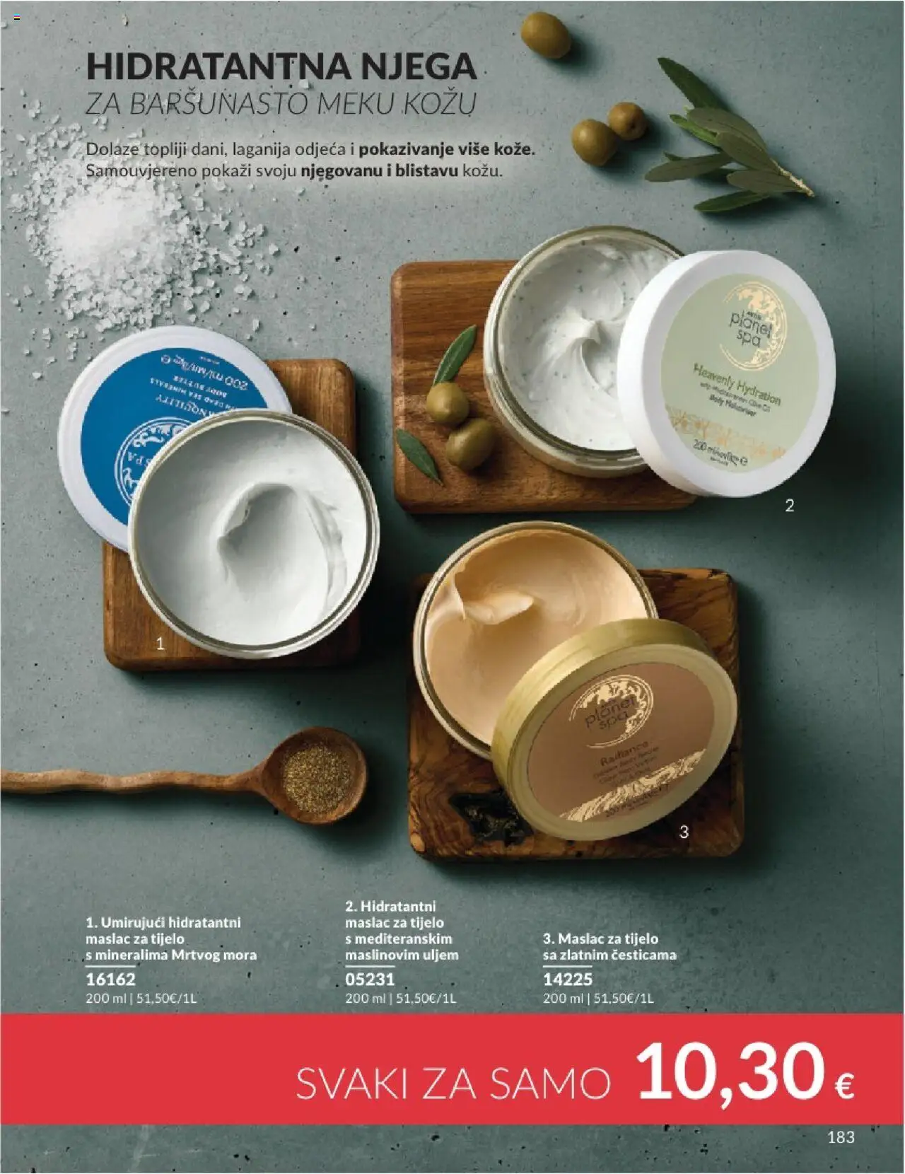 Avon katalog | vrijedi od 31.05.2025 | Stranica: 183 | Proizvodi: Maslac, Odjeća